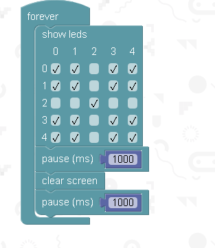 flashing led matrix