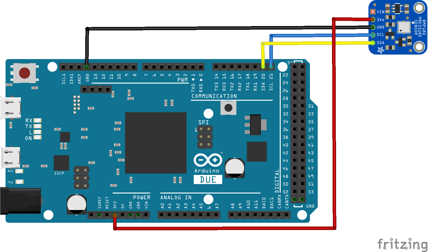 arduino due and bmp180