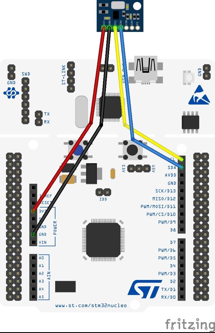 stm32nucleo and ms5611