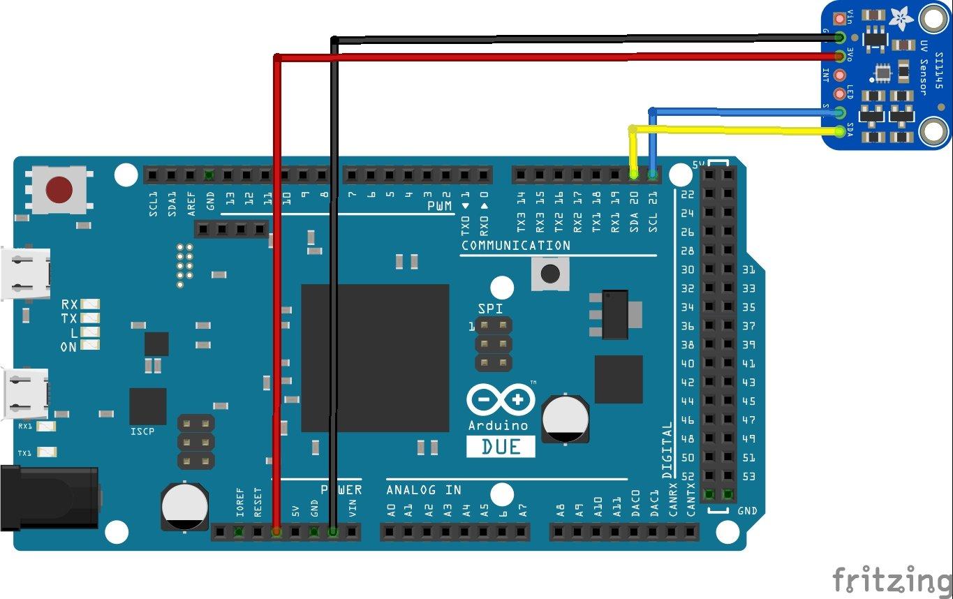 arduino due and si1145